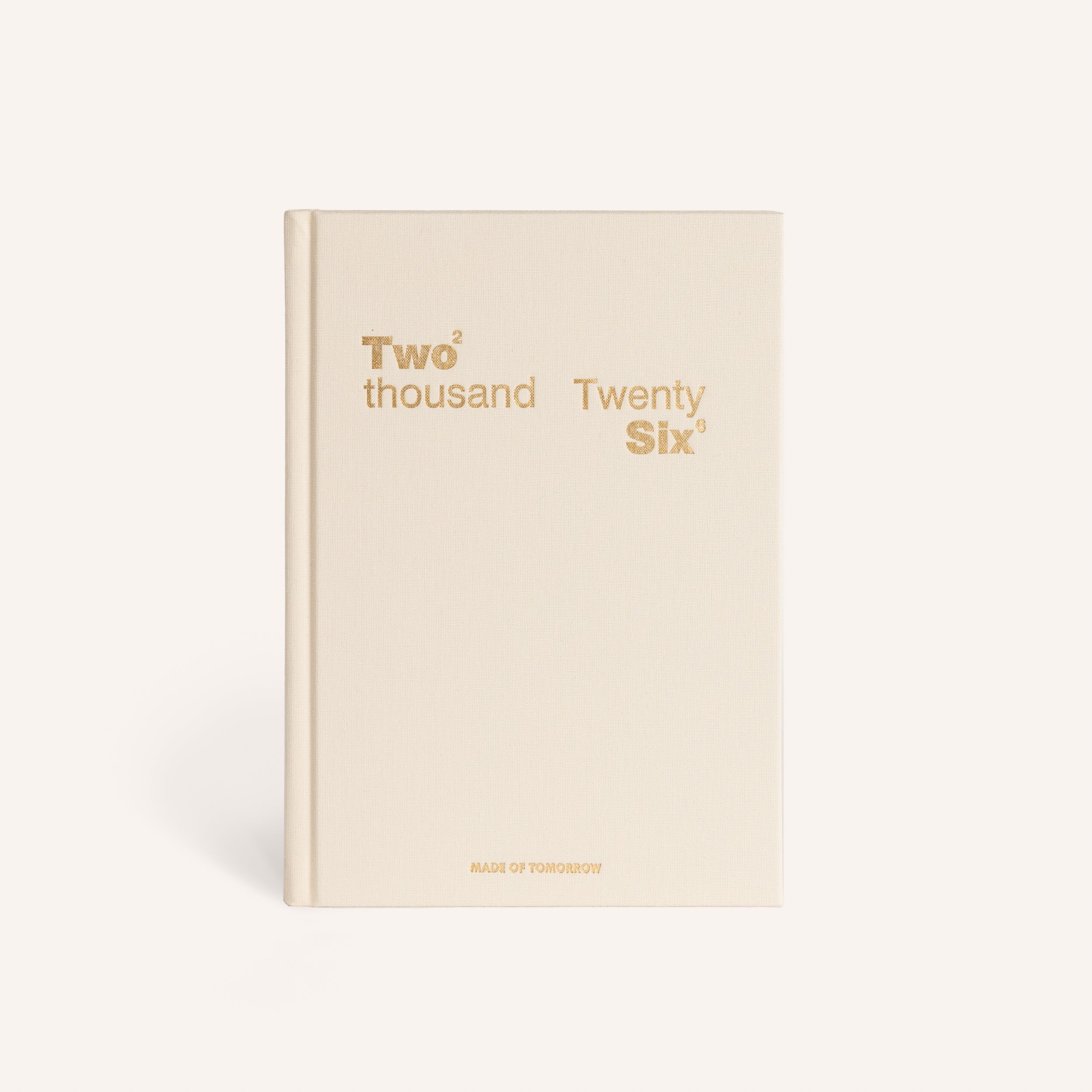 2026 A5 Weekly Diary - Classic Cream