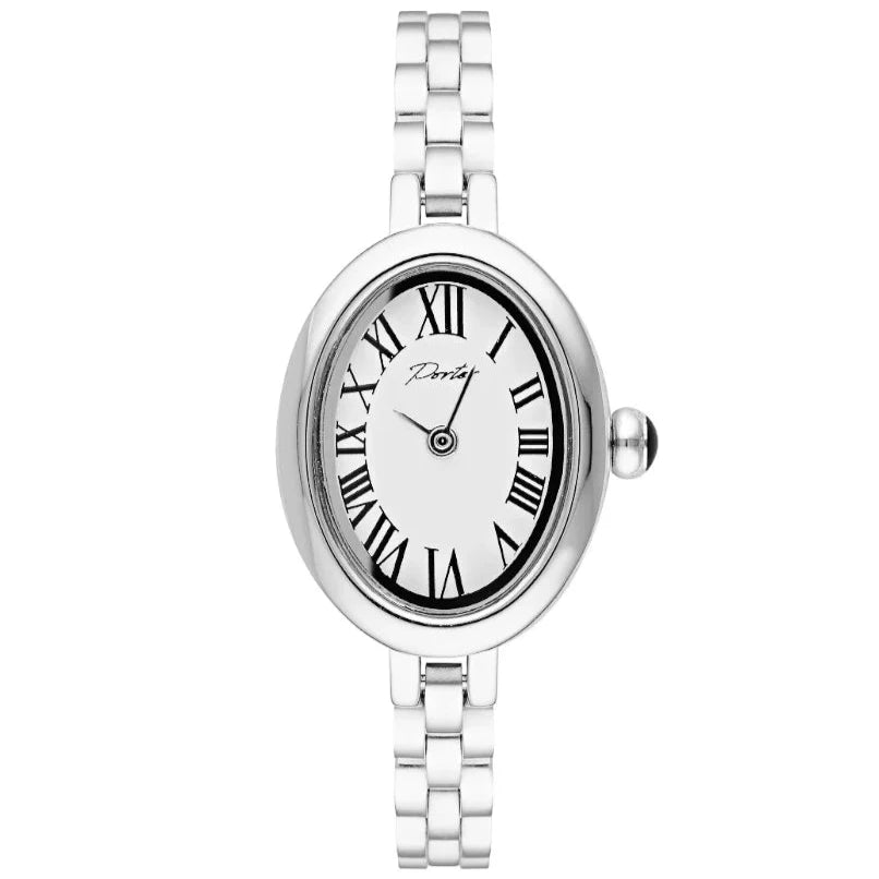 Fine Baby Link Watch - White Gold