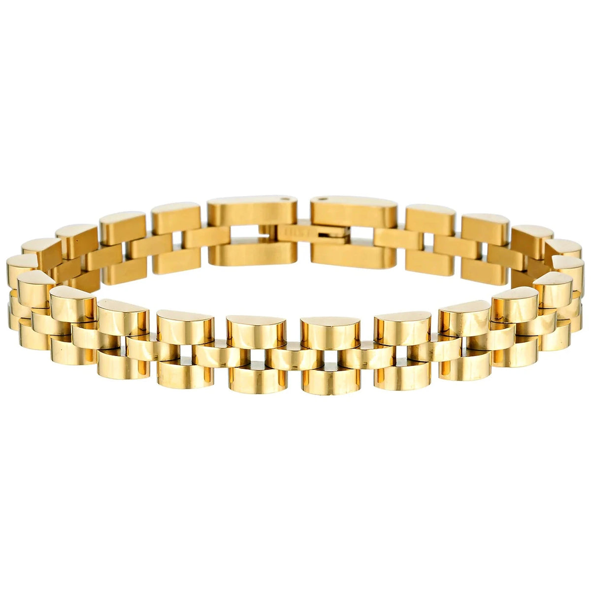 Fine Baby Link Bracelet - Gold