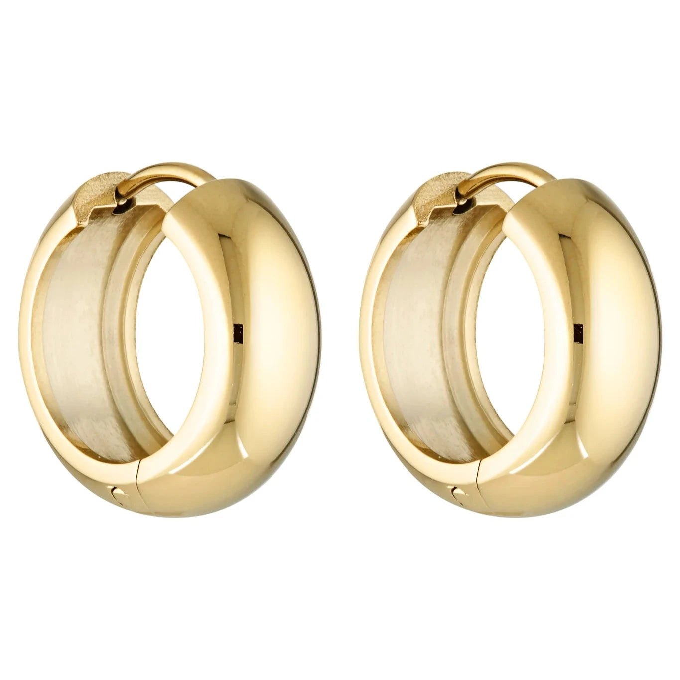 Petite Thick Huggies 18mm - Gold