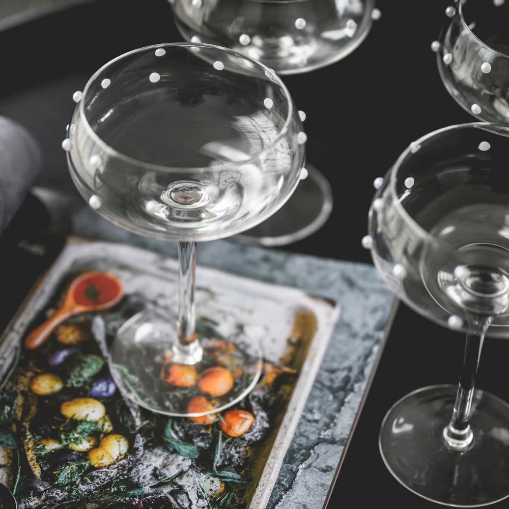 THE PERFECT PEARL COUPE - CLEAR - SET OF 4