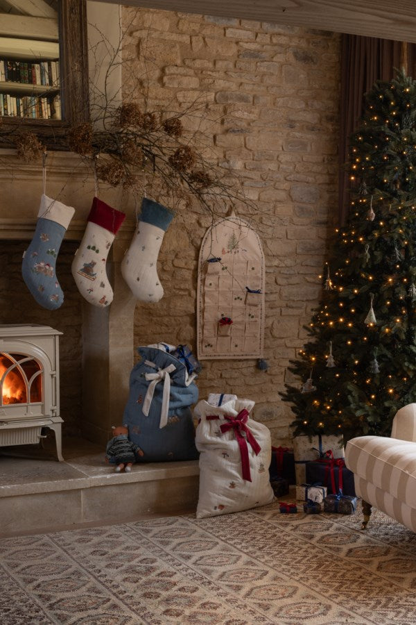 Christmas Stocking - Winter Sprigs