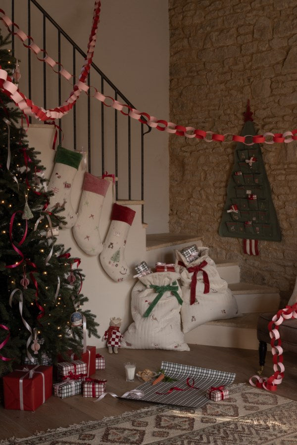 Christmas Stocking - Winter Sprigs