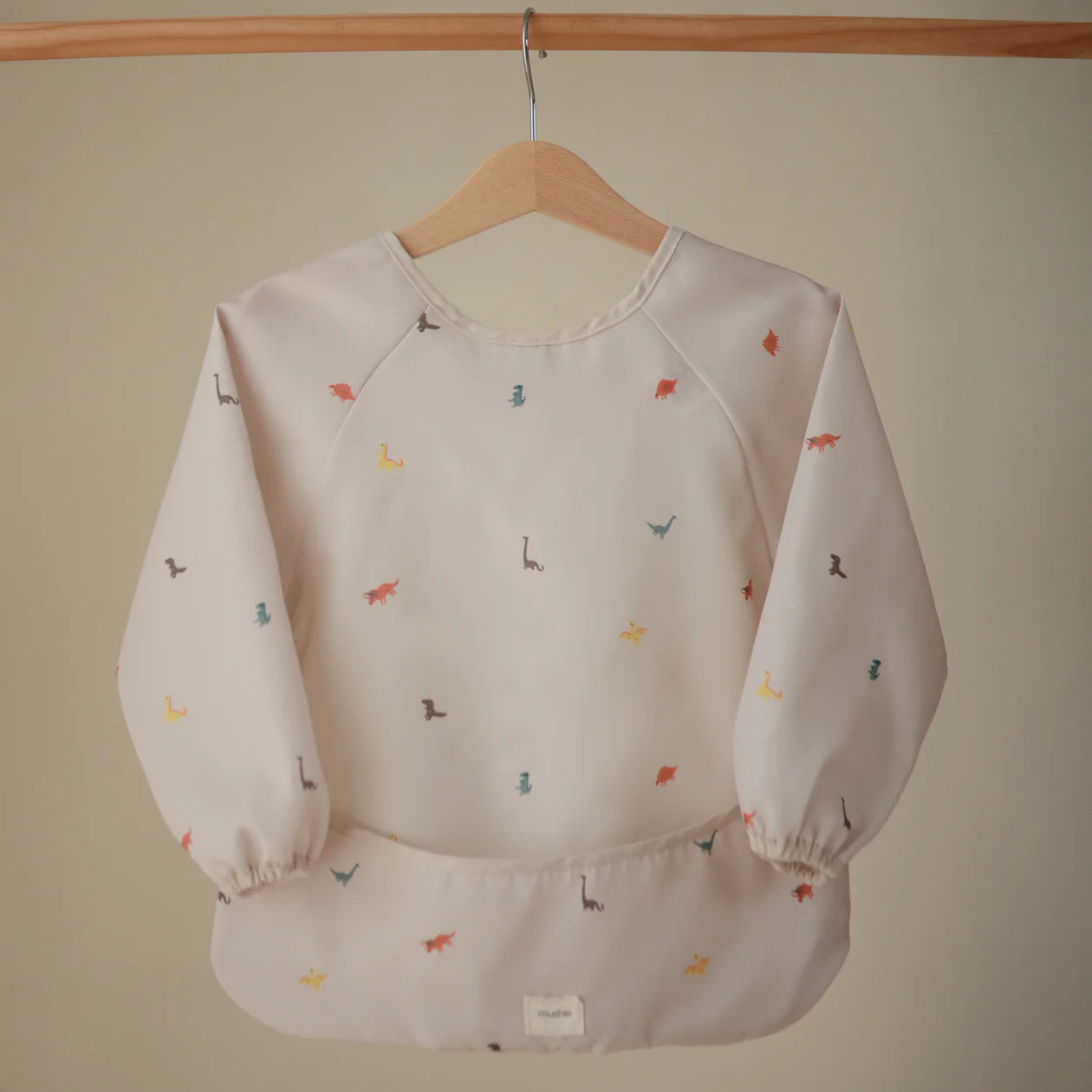 Long Sleeve Bib - Dinosaurs
