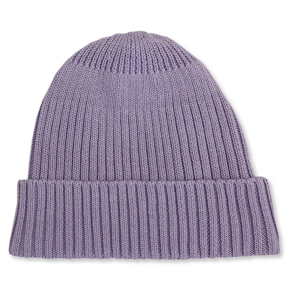 KNITTED PIXIE BEANIE - IRIS