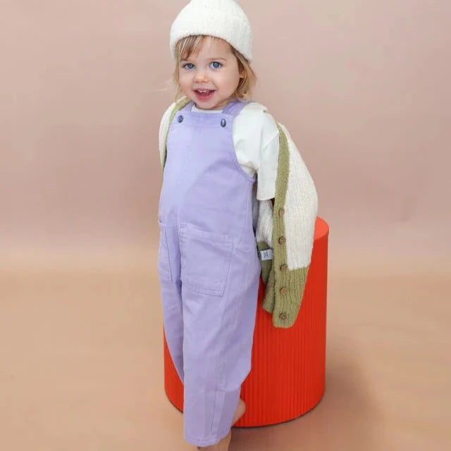 EVERYDAY ORGANIC OVERALLS - IRIS