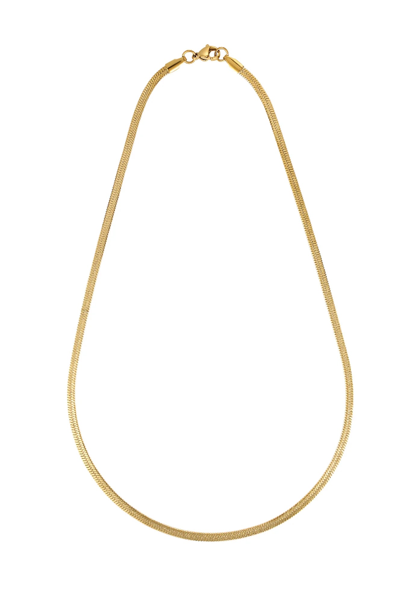 Hailey Snake Necklace - 3mm