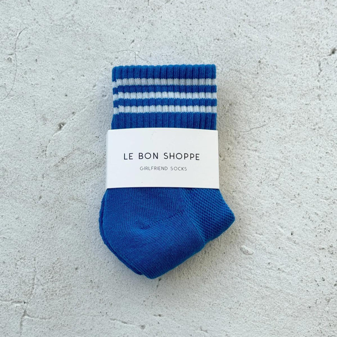 GIRLFRIEND SOCKS - ROYAL BLUE