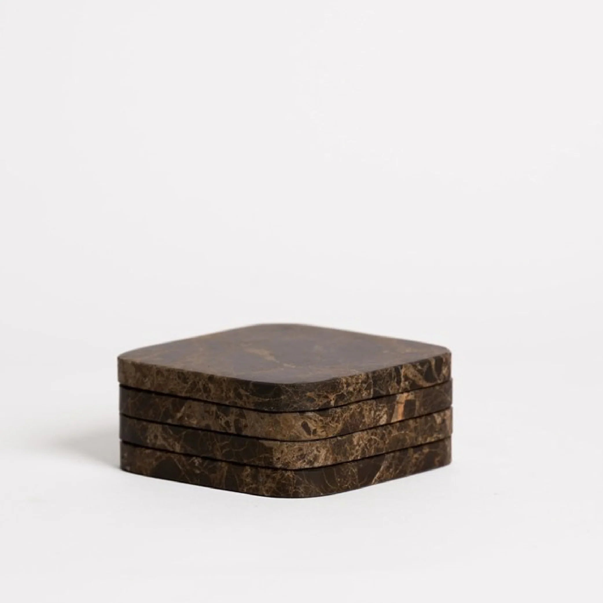 Stone Coasters - Dark Marble