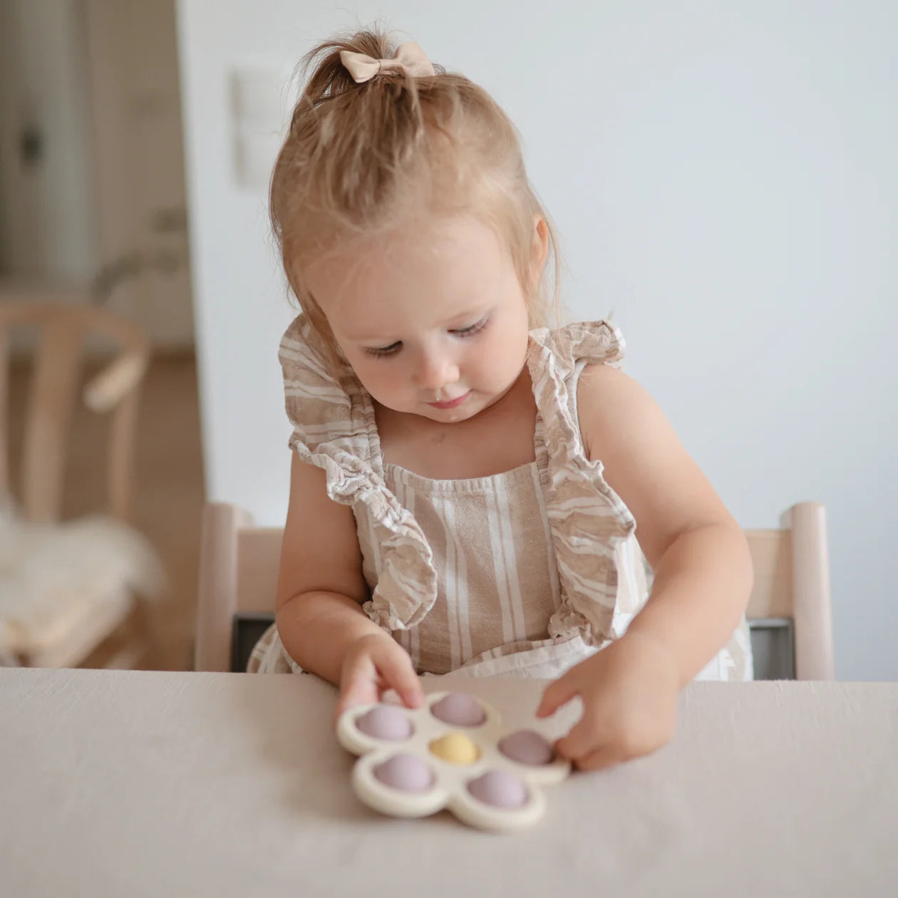 Flower Press Toy - Soft Lilac