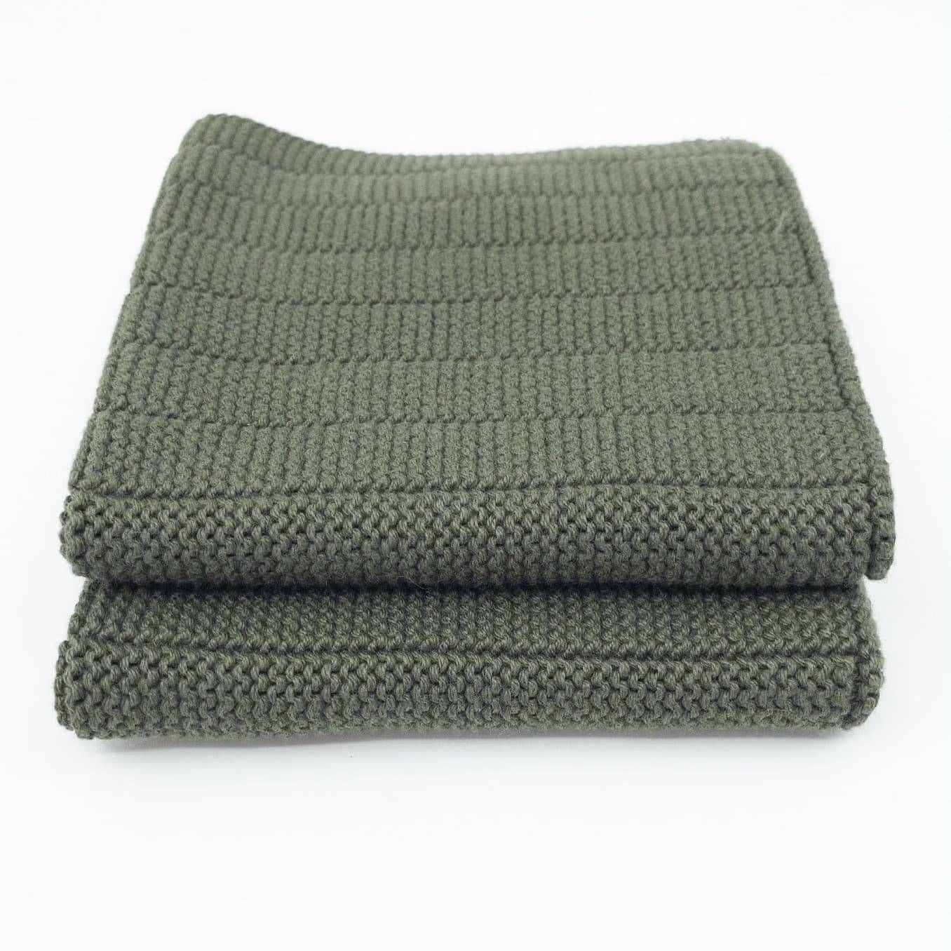 Dishcloths 2pk - Olive