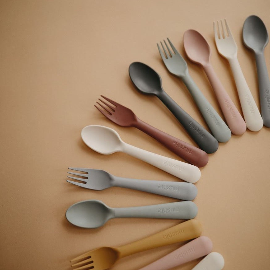 Fork & Spoon (Ivory)