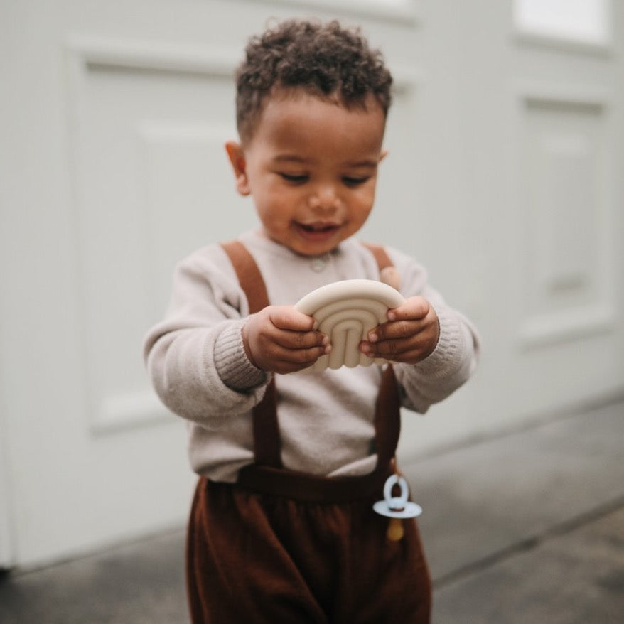 Mushie Ball Teether - Dried Thyme