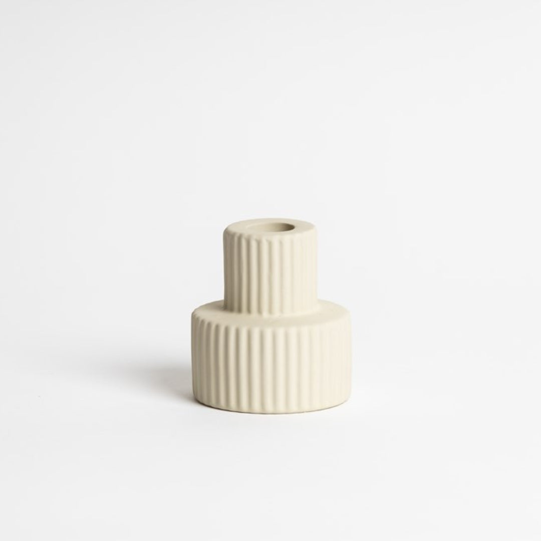 Merdeka Candle Holder - Cashmere