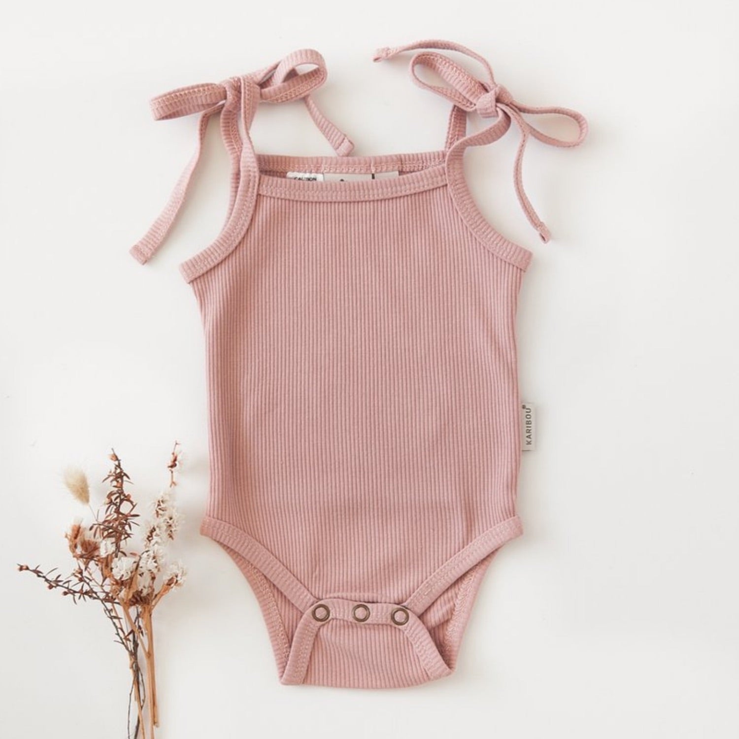 Sienna Cotton Sunsuit In Blush